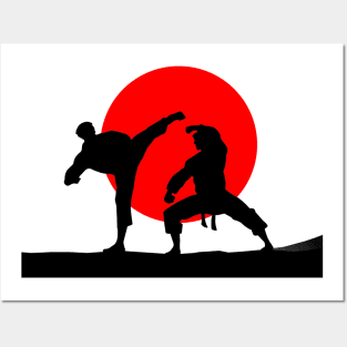 karate Posters and Art